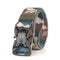 TUSHI CM9S 125cm Magnetic Buckle Heavy Duty Tactical Belt Camouflage Quick Release Nylon Waist Belt