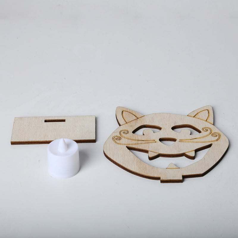 Loskii JM01541 European Hollow Christmas Snowflakes Wooden Pendants Ornaments Halloween Ornament Party Decorations Kids Gift