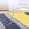 Honana CT-043 Microfiber Line Double Stripes For Door And Home Mats Non-slip Absorbent Carpet