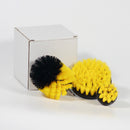 Mrosaa 45g Plastic Drill Scrubber Cleaning Brush Kit Medium Stiffness Nylon Power Brushes