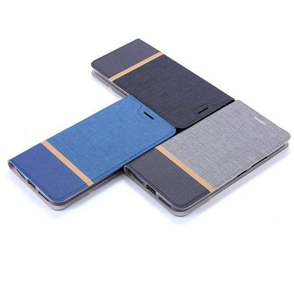 Flip Cloth Pattern Leather Full Body With Stand Protector Cover Case For DOOGEE MIX 2