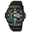 SYNOKE 66866 Multi-Function 50M Waterproof Double Action Watch Sports Digital Watch Men Watch
