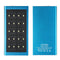 Ultrathin Solar Powered Battery Bank USB Solar Charger 20000mAh LED Light Dual USB Charger