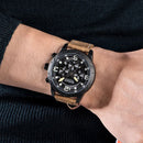 RUIMAS 595 Fashion Men Watch Chronograph 3ATM Waterproof Luminous Display Quartz Watch