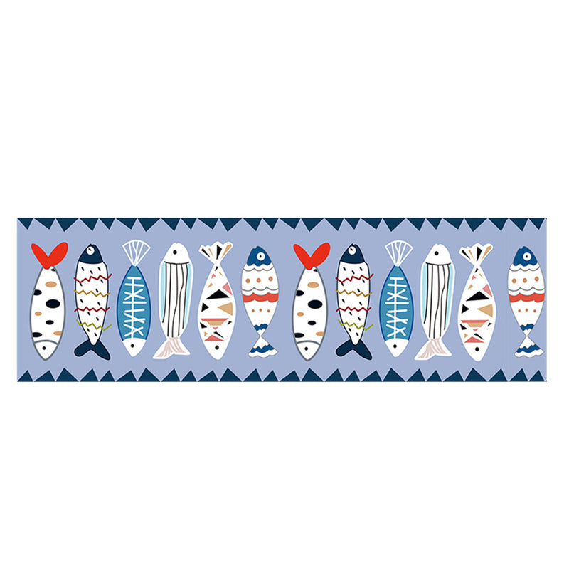 3 Sizes Flannel Cartoon Anti-Skid Area Rug Dining Room Home Carpet Floor Mat