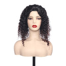 Women Curly Wig Fluffy Small Roll Wig Synthetic Wavy Hair Heat Resistant Wig