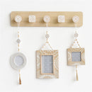 Wood Coat Hanger Wall Hook Clothes Hangers Key Holder Wall Mounted Coat Rack