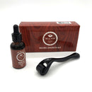 Beard Growth Kit Set Growth Activator With Derma Beard Roller Oil Beard Shape Brush