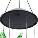 LED Solar Pendant Light Lamp Hummingbird Wind Chime Mobile Home Garden Yard Decor White Xmas