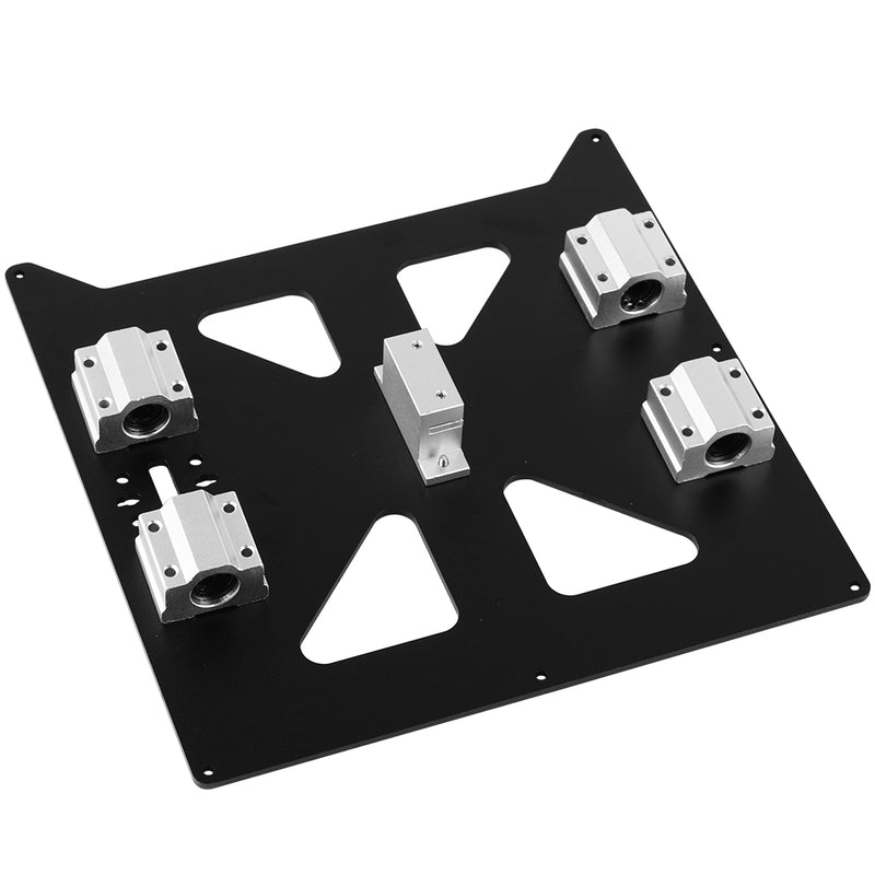 Y Carriage V2 Hot Bed Support Plate with Aluminum SC8UU P8 Slider for Prusa i3 3D Printer