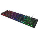 IMICE AK-800 104 keys USB Wired 3 Color LED Backlight Suspended Round Cap Gaming Keyboard