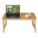Portable Folding Laptop Desk Computer Notebook Table Stand Tray For Bed Sofa