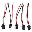 60pcs JST Waterproof Connector Wire LED Light Strips 2Pin Connector Cable Lamp