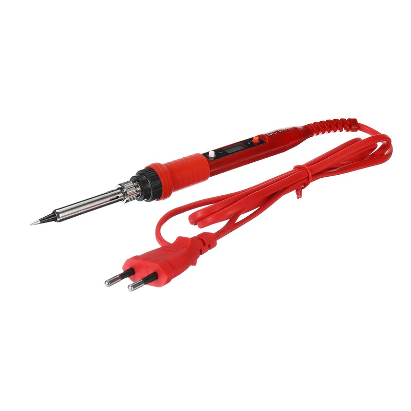 220V 80W Electric Solder Iron LCD Digital Display Welding Soldering Iron Wire Tips Soldering Stand EU Plug