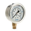 Oil Pressure Gauge Liquid Filled 0 -500 PSI 0-35KG Air Water Guage Gage AIP