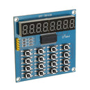 3pcs TM1638 3-Wire 16 Keys 8 Bits Keyboard Buttons Display Module Digital Tube Board Scan And Key LED
