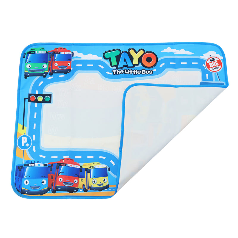 Water Painting Drawing Board Mat Writing Magic Pen Doodle Toy Gift For Baby Kids 80X60cm