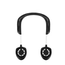 ABS Portable Mini Fan Hands Free Li-ion Battery USB Rechargable Hanging Neck Personal Sport Fan Mini Air Fan