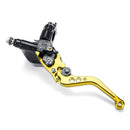 Pair Universal 22mm Motorcycle Adjustable Brake Clutch Lever Master Cylinder