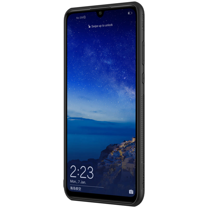 NILLKIN Synthetic Fiber Anti-fingerprint Protective Case for HUAWEI P30 Lite
