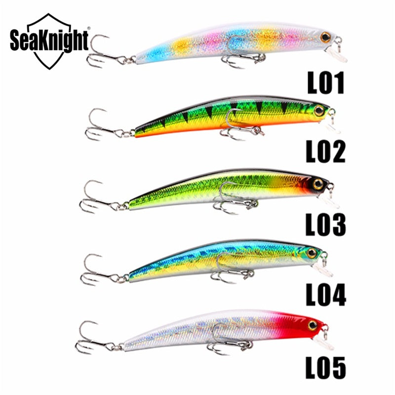 SeaKnight SK025 Minnow 1PC 11g 100mm 0-0.5m Depth Fishing Lure Freshwater Fishing Hard Bait