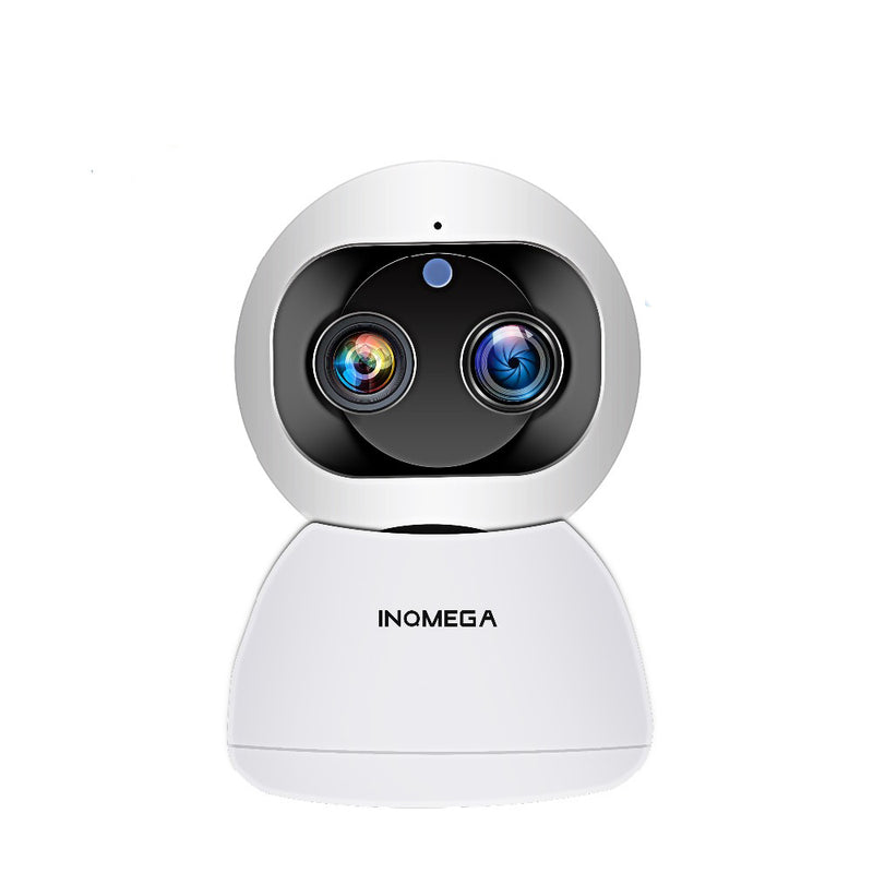[Dual Lens] INQMEGA Cloud 1080P 2MP Dual-Lens PT 360 Wireless IP Camera Wifi Auto Tracking Indoor Home Security Surveillance CCTV Network Baby Monitors
