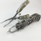 ZANLURE 2PCS Stainless Steel Camouflage Fish Pliers Set Fishing Gripper Set Outdoor Portable Fishing Tool