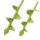 70mm Wide Green Garden Auger Drill Bit Electric Drill Bit Digs Hole 400/220mm Length