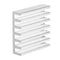 50Pcs 14x14x4mm Aluminum Radiator Chip Heat Sink