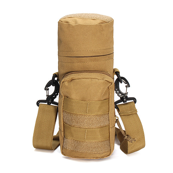 KCASA KC-BC05 Molle Water Bottle Carrier Travel Climb Outdooors Waist Belt Tactical Kettle Bag Holder