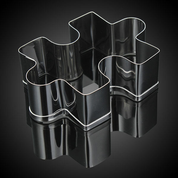 Stainless Steel Puzzle Shape Cookie Cutter Fondant Mold Cake Decorating Tool