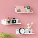 Floating Rack Shelf Wall Mount Book Storage Wooden Hanging DIY Display Decorations