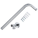 Stainless Steel Shower Extension Arm Home Bathroom Wall Mounted Shower Head Pipe