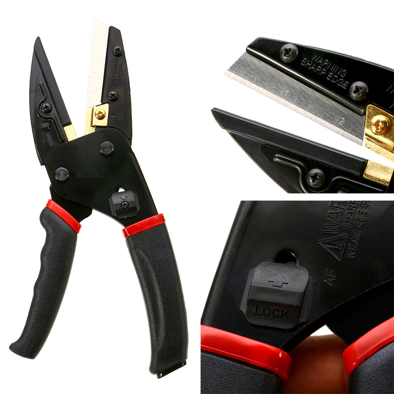 3 IN 1 Cutting Tool Multi Cut Pliers Wire Black Cut Garden Pruning Shears With 3pcs Extra Blades