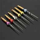 6pcs Dental Universal Endodontic Rotary Files Assorted SX-F3 21mm Dental Tools