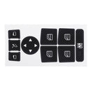 Button Repair Package Steering AC Window Car Decals Stickers for Mercedes Benz 2007-2014