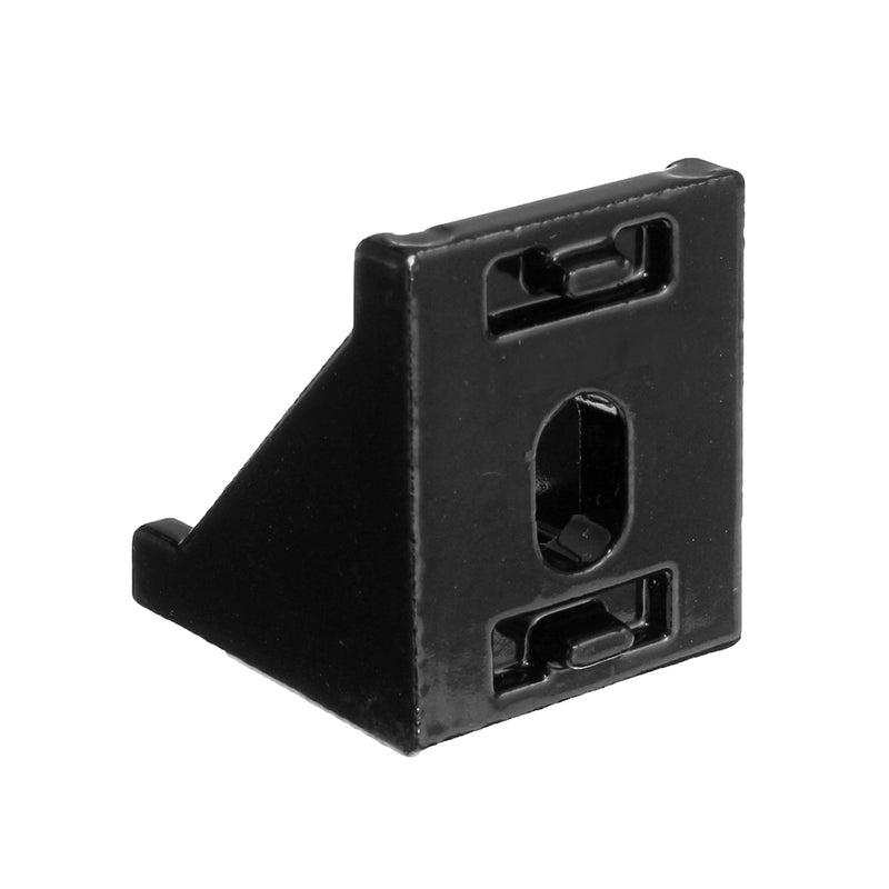 Suleve AJ28 10Pcs 2028 Black Aluminium Angle Corner Joint 20 Series Aluminum Extrusion 28x28mm Right Angle Bracket Furniture Fittings