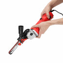 Drillpro Sander Sanding Belt Adapter Grinder Mini Belt Sander Attachment For 5/8 Inch Thread Spindle Angle Grinder