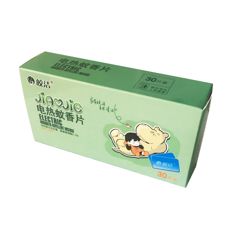 30Pcs Insect Mosquito Dispeller Tablets Collocation Heater Use Electric Mosquito Repellent Incense