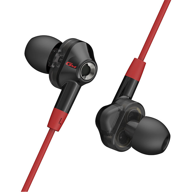 Edifier GM360 Dual Dynamic L Bend Wired 3.5mm Gaming In-ear Earphone Headphone with Mic