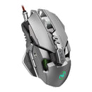 HSJ J800 6400 DPI Wired LED RGB Backlight Full-key 7 Mechanical Gaming Mouse for PC Laptop