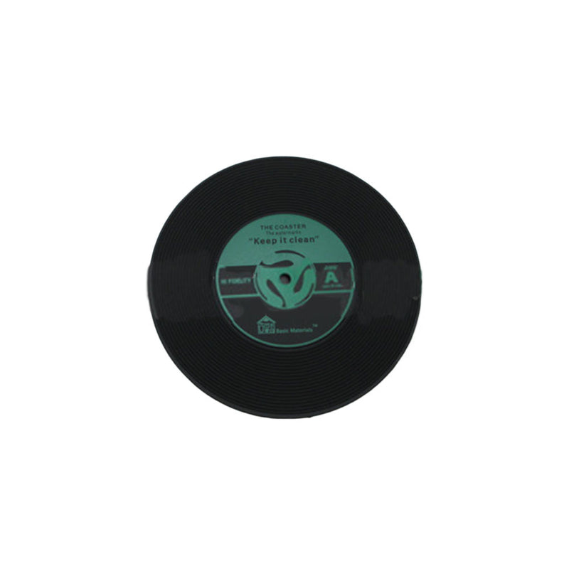 Honana Environmental Plastic Vinyl Record Cup Coaster Table Placemats Simple and Creative Mug Coaster Heat-resistant