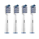 EB-30A 4PCS Universial Replacement Toothbrush Heads For Oral Care Electric Toothbrush Heads