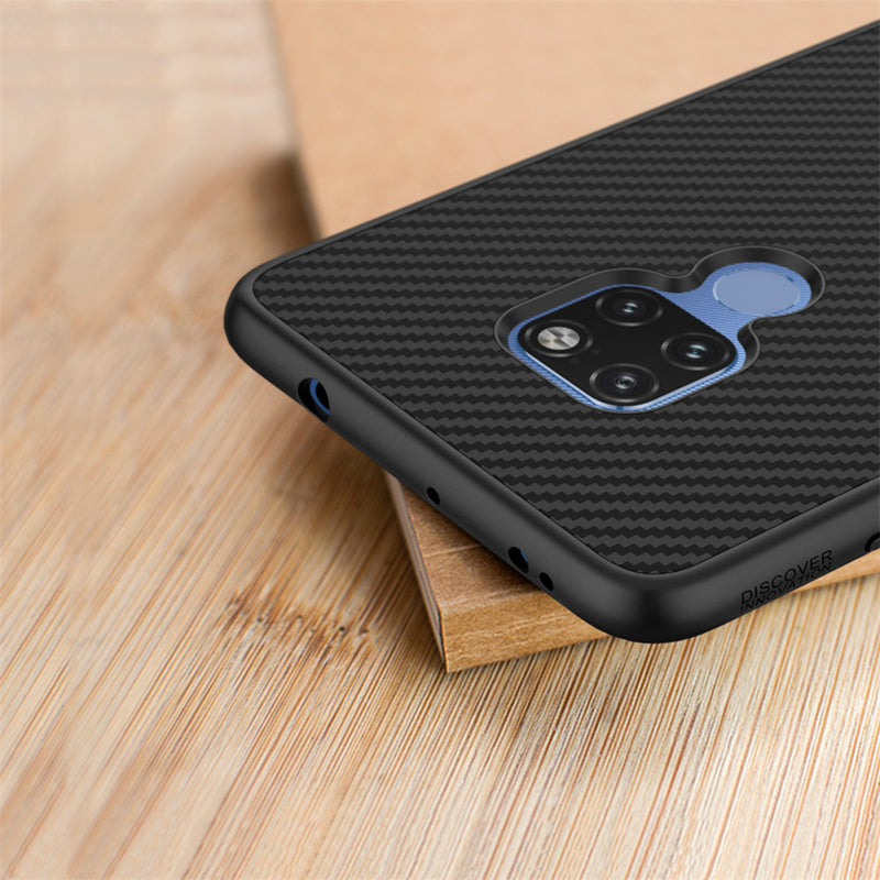 NILLKIN Carbon Fiber Shockproof Ultra Thin Back Cover Protective Case for Huawei Mate 20