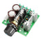 5pcs DC 12V-40V 10A 13Khz Motor Speed Controller Pump PWM Stepless Speed Change Speed Control Switch