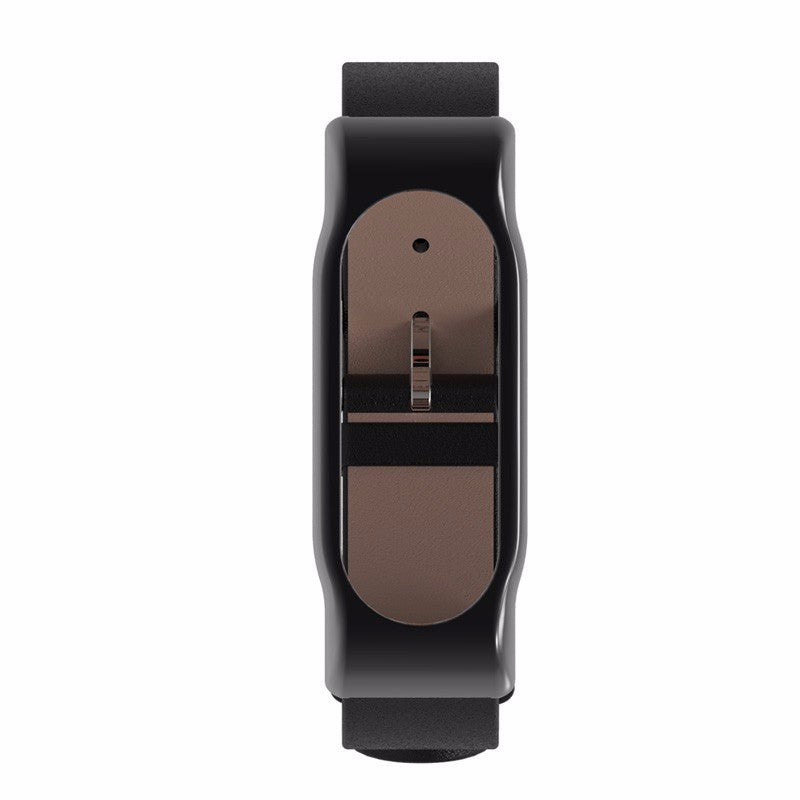 Mijobs Leather Bracelet Replacement for Xiaomi MiBand 2 Wrist Strap Smartband