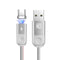 CAFELE Type-C LED Magnetic Braided Fast Charging Data Cable 1m For Oneplus 5t Xiaomi 6 Mi A1 S9 S9