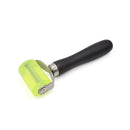 Car Sound Insulation Construction Tools Black Wooden Handle Yellow Silicon Roller