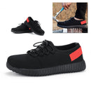 TENGOO Men's Safety Shoes Work Shoes Waterproof Running Hiking Camping Shoes Non-Slip Soft