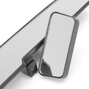 Car Van Wide Angle Curved Interior Rear View Double Mirror Clear Lens